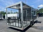 2024 8.5X20 TA Food Trailer in Gray