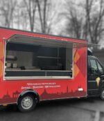 French fries food truck