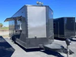 2024 8.5X20 TA3 CHARCOAL CONCESSION/FOOD TRAILER