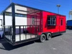 2024 8.5X24 TA3 RED BBQ TRAILER