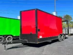 2024 8.5X22 TA3 Red Blackout Food Trailer - Image 3