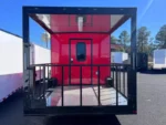2024 8.5X24 TA3 RED BBQ TRAILER - Image 2