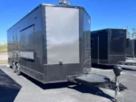 2024 8.5X20 TA3 CHARCOAL CONCESSION/FOOD TRAILER - Image 3