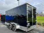 7X16 TA BLACK CONCESSION TRAILER - Image 4
