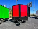 2024 8.5X22 TA3 Red Blackout Food Trailer - Image 5