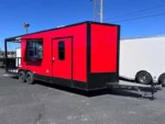 2024 8.5X24 TA3 RED BBQ TRAILER - Image 5