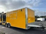2024 8.5 X 20 TA YELLOW CONCESSION TRAILER - Image 6
