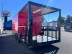 2024 8.5X24 TA3 RED BBQ TRAILER - Image 6