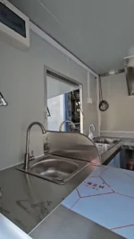 Custom Red BBQ Food Trailer - Image 2