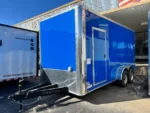2024 7 X 16 TA DEEP BLUE CONCESSION TRAILER
