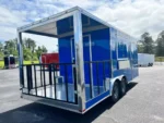 2024 8.5X20 TA3 DEEP BLUE FOOD TRAILER