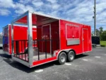 2024 8.5X20 TA3 RED FOOD TRAILER