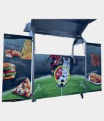 Cart for sausages and fries