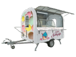 Eco Ice Cream Trailer 275