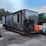 8.5 X 28 TA3 BBQ TRAILER FULLY EQUIPPED Stock