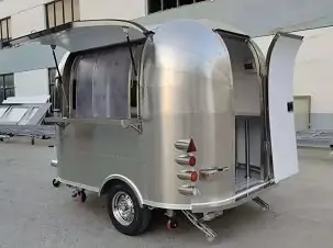 JWI1RD Mini Airstream Concession Trailer