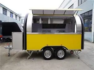J37H16 Roundtop Concession Trailer