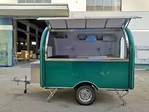 LUPM11 Small Roundtop Coffee Trailer