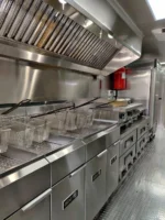 8.5 X 28 TA2 BBQ TRAILER FULLY EQUIPPED WITH WALK-IN COOLER & BATHROOM - Image 13