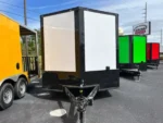 2024 8.5X22 TA3 WHITE BLACKOUT BBQ TRAILER - Image 3