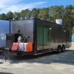 8.5 X 28 TA3 BBQ TRAILER FULLY EQUIPPED Stock - Image 3