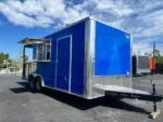 2024 8.5X20 TA3 DEEP BLUE FOOD TRAILER - Image 4