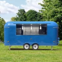 Equipped Food Truck Mobile Kitchen Trailer for Vending