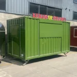 Portable Container Food Truck for On-the-Go Dining