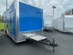 8.5 X 20 TA3 Concession Trailer / Food Trailer Blue - Image 8