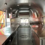 Vintage Style Cream Food Trailer Mobile Coffee Dessert Fast Food Truck - Image 4